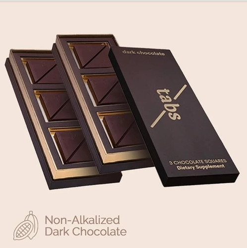Tabs dark chocolate squares - chocolate,