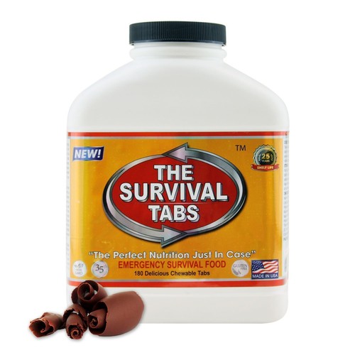 180 survival tabs chocolate - survival,