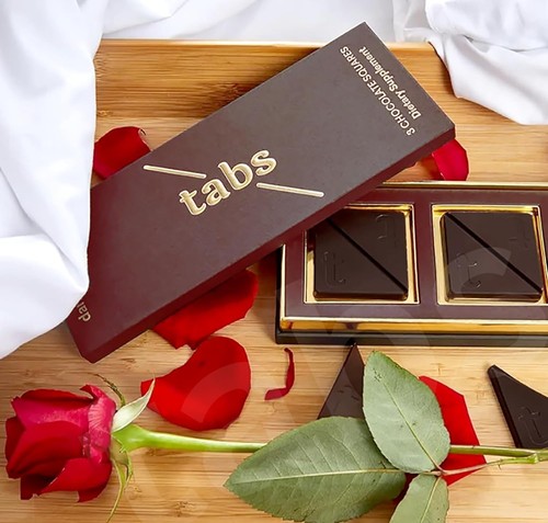 Dark chocolate gift set for - dark,
