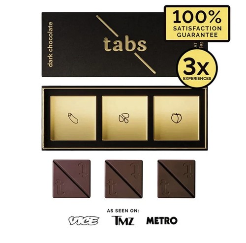 Tabs dark chocolate libido - chocolate,