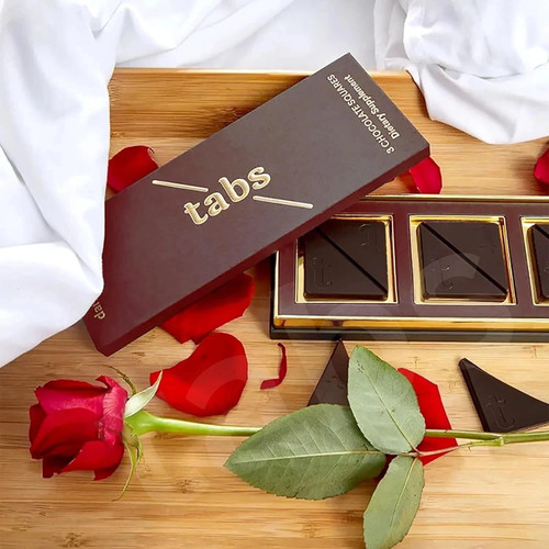 Dark chocolate for couples - dark,